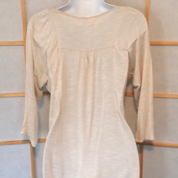 Ivory Top Tunic with Sequined & Crushed Velvet Bodice - Picture 5 of 9